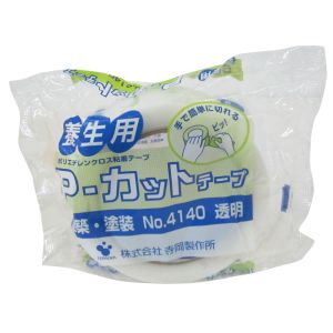 寺岡製作所 TERAOKA 寺岡製作所 4140 P-カット 透明 50ミリX25M 30P テラオカ TERAOKA