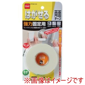 ニトムズ Nitto ニトムズ T3950 はがせる両面強力コテイ10P厚手15