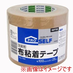 ニトムズ Nitto ニトムズ 750 POS 布テープシュリンク 100X25 18巻