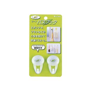 イノマタ化学 イノマタ化学 #6200 リーフ バスフック 吸盤付 ナチュラル