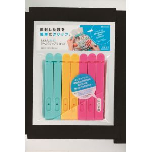イノマタ化学 イノマタ化学 #6210 ネームクリップL 7本セット Bu/Y/P