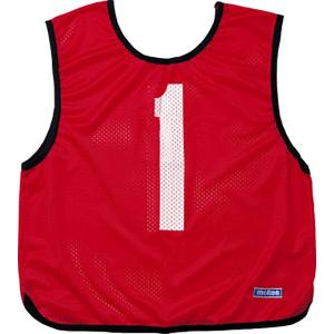 モルテン Molten モルテン ゲームベスト赤 GB0013R 番号 18