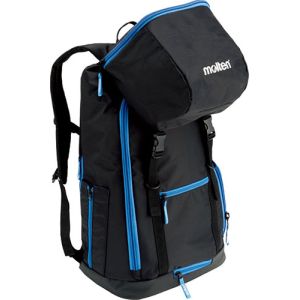 モルテン Molten モルテン バックパック サッカー用 ブラック×ブルー サッカーバッグ LF0013KB