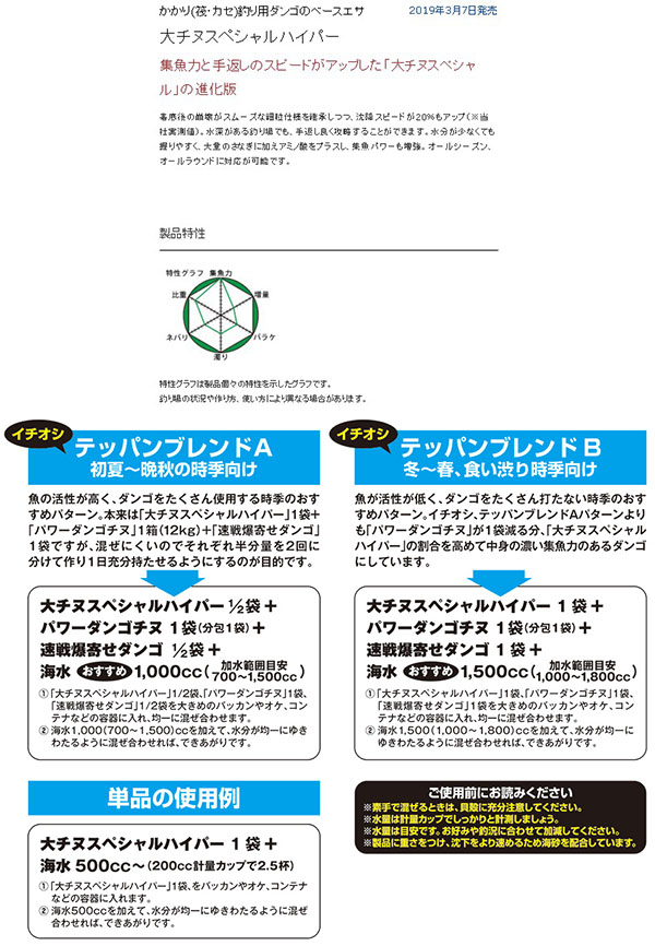 マルキュー マルキュー 大チヌスペシャルハイパー 4500g クロダイ・チヌ