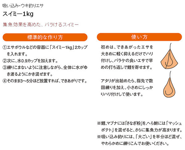  マルキュー マルキュー スイミー 1000g 鯉 コイ