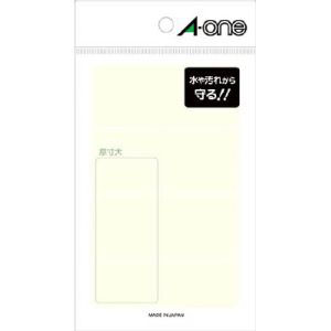 エーワン Aone エーワン 8367 透明保護ラベル 34×79mm