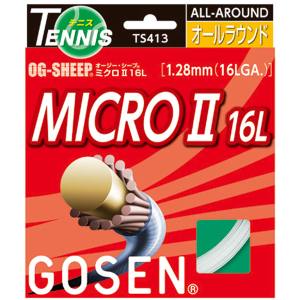 ゴーセン GOSEN ゴーセン オージー シープ ミクロII 16Lホワイト TS413W GOSEN