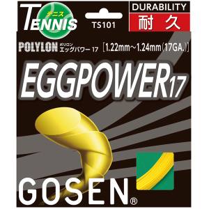 ゴーセン GOSEN ゴーセン エッグパワー 17 イエロー TS101Y GOSEN