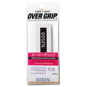 ゴーセン GOSEN ゴーセン スーパーグリップ ホワイト AC26LW GOSEN