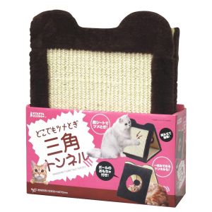 マルカン MG マルカン どこでもツメとぎ 三角トンネル