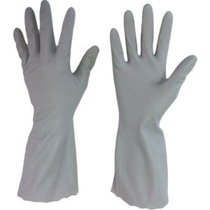 川西工業 川西工業 2150G-M ビニール手袋薄手 1双組 グレー Mサイズ