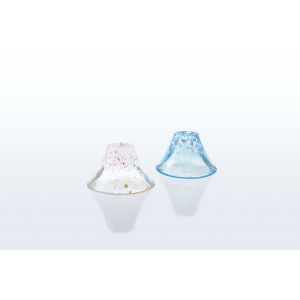 東洋佐々木ガラス 東洋佐々木ガラス 招福杯 桜富士 冷酒杯揃え 淡桜 晴桜 Ｇ642-Ｔ84