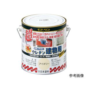 サンデーペイント サンデーペイント 水性多目的塗料 水性つやありウレタン建物用 アイボリー1.6