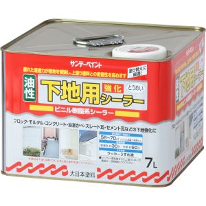 サンデーペイント サンデーペイント #255962 油性下地用強化シーラー 透明 7L