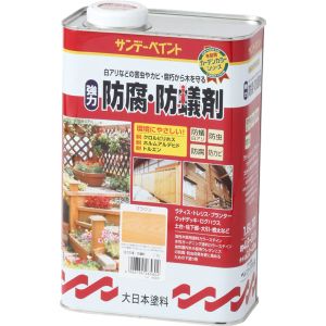 サンデーペイント サンデーペイント #265602 強力防腐防蟻剤 ブラウン 1600ml