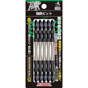 新亀製作所 サンフラッグ SUNFLAG サンフラッグ THS-52110 強鉄ビット太ヘッド5本組 新亀製作所 SUNFLAG