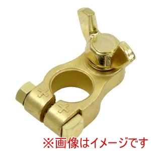 大自工業 Meltec 大自工業 #4D-8+ バッテリーターミナル + 大ポール D端子 蝶ネジ径8mm