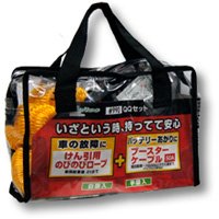 大自工業 メルテック Meltec メルテック 990 QQセット けん引ロープ ブースターケーブル 手袋 白旗 大自工業 Meltec