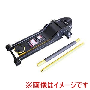大自工業 メルテック Meltec メルテック MP-20T 車用 油圧フロアージャッキ 2t超低床ガレージジャッキ エクストラハイリフト 最高値/最低値 615/75mm ツインピストン ラバー付き