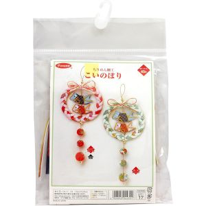 パナミ  Panami パナミ ちりめん細工 こいのぼり ピンク 簡単手づくりキット Panami PAN-LH17 タカギ繊維