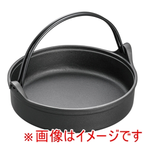 及源鋳造 及源鋳造 盛栄堂 すきやき鍋 ツル付 24cm CA-1