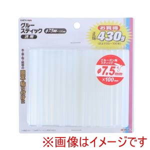 高儀 EM 高儀 グルースティック7.5φ正味430g透明 EM