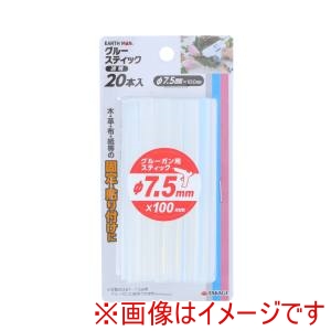 高儀 EM 高儀 グルースティック7.5φ20本組 透明 EM