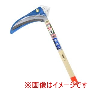 高儀 高儀 ステン鋼付片刃薄鎌三日月型 195mmオレンジ柄