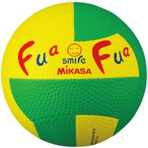 ミカサ MIKASA ミカサ ふあふあドッジ2号縫い 黄/緑 FFD2YG