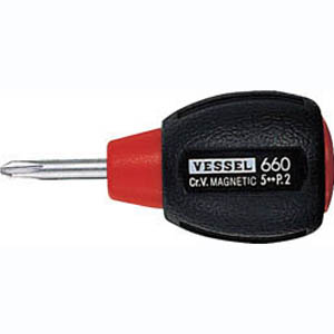 ベッセル VESSEL ベッセル 660 クッショングリップドライバー スタビー差替式 VESSEL