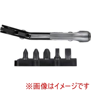 ベッセル VESSEL ベッセル TD-24B TD-24B ファインミニラチェット ベンド ビット5本付 