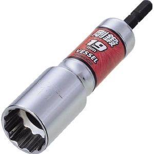 ベッセル VESSEL ベッセル LA202111 深穴ソケットビット 12角 21mm VESSEL