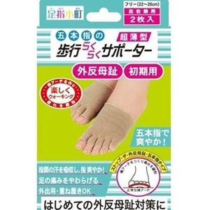ミノウラ MINOURA ミノウラ 歩行ラクラクサポーター 5本指 2枚