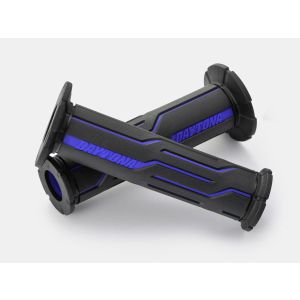 デイトナ DAYTONA デイトナ 98446 GRIPPY GRIP　22.2φ　GG-D-LINE　ブラック×ブルー DAYTONA