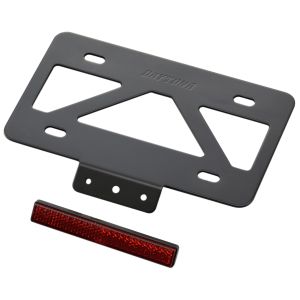 デイトナ DAYTONA デイトナ 99640 軽量ナンバープレートスタビライザー リフレクター付き ブラック Sサイズ 原付用角型 DAYTONA