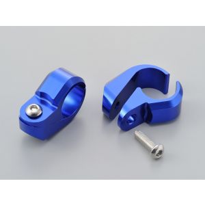 デイトナ DAYTONA デイトナ 99441 ビッグバイク 電子機器マウント類 アクセサリークロスバー用クランプセット ブルー DAYTONA
