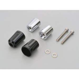 デイトナ DAYTONA デイトナ 17270 ビッグバイク ヘビーウエイトバーエンド リボルバー ブラック M8 DAYTONA