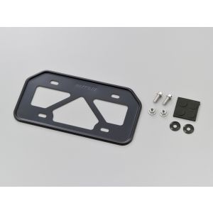 デイトナ DAYTONA デイトナ 17655 軽量ナンバープレートホルダー ブラック Mサイズ 原付用山型 DAYTONA