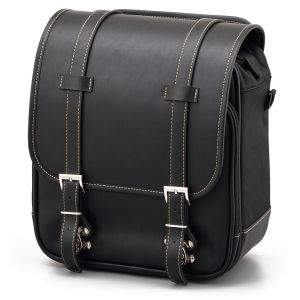 デイトナ DAYTONA デイトナ 18994 ツーリング ツーリングバッグ サドルバッグ 合皮+1680Dポリエステル DHS-18 ブラック 13L DAYTONA