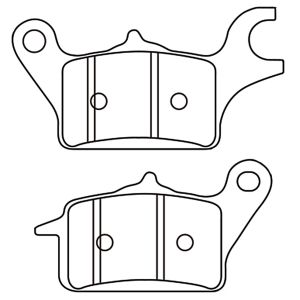 デイトナ DAYTONA デイトナ 27380 アカPAD F Z125