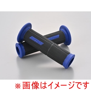 デイトナ DAYTONA デイトナ 61812 GRIPPY GRIP GG-D-BASE2 全長125mm 22.2ハンドル用 ブラック ブルー