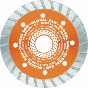 モトユキ モトユキ GDS-CN-125 グローバルソー コンクリート用 ウェーブタイプ