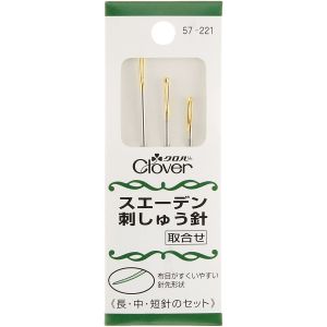 クロバー Clover クロバー スエーデン刺しゅう針 57-221