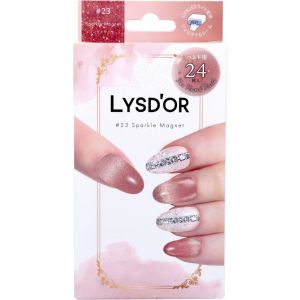 プロルート丸光 プロルート丸光 LYSD’OR リスドール セミキュアジェルネイル ハンドネイル用 スパークル マグネット 24枚入