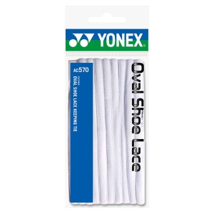 ヨネックス YONEX ヨネックス テニス オーバルシューレース AC570 ホワイト 011 130