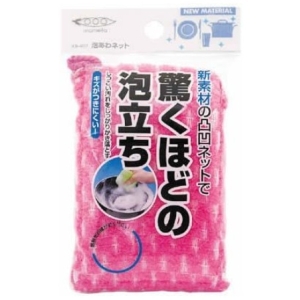 まめいた mameita まめいた 泡あわネット ピンク KB-407P