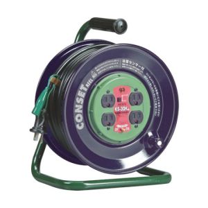 ハタヤリミテッド HATAYA ハタヤ KS-30K コンセント盤固定型コードリール 単相100Vアース付 30m