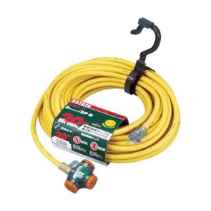 ハタヤリミテッド HATAYA ハタヤ NX-203-Y 2P延長コード 20m マスタードイエロー