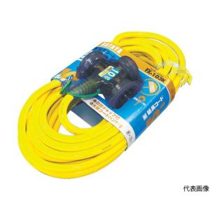 ハタヤリミテッド HATAYA ハタヤ FX-203K-Y 防雨型2P接地付延長コード20m イエロー