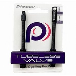パナレーサー Panaracer パナレーサー チューブ レスバルブ 80mm 2本セット キャップ1個 TLV-80-B Panaracer
